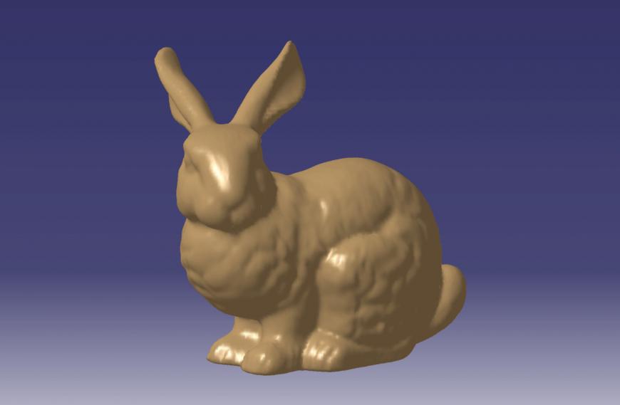 3D кролик 3D ручкой